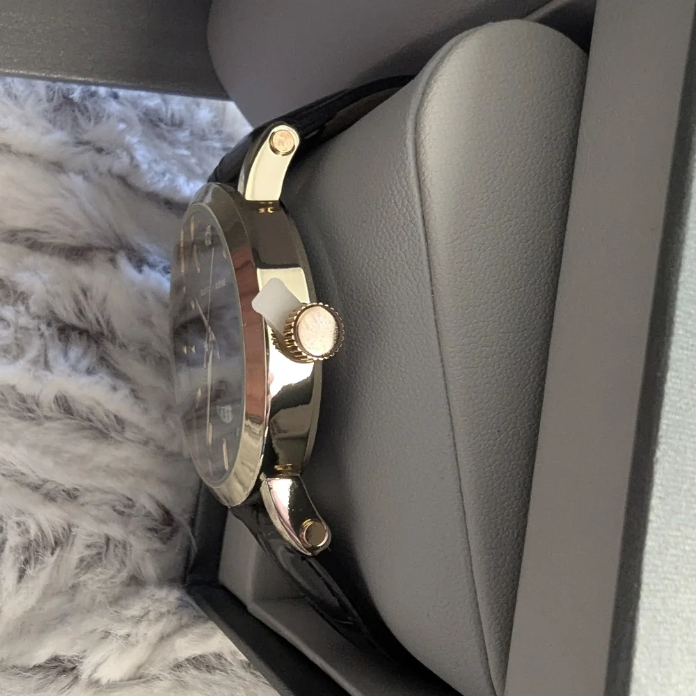 Geoffrey Beene Leather WATCHES... NEW - Picture 5 of 15